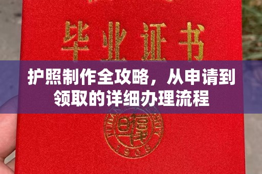 恩平护照制作全攻略，从申请到领取的详细办理流程