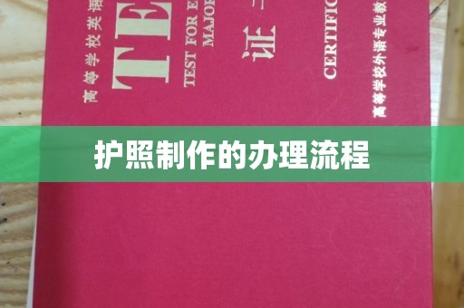 恩平护照制作的办理流程