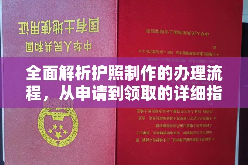 恩平全面解析护照制作的办理流程，从申请到领取的详细指南