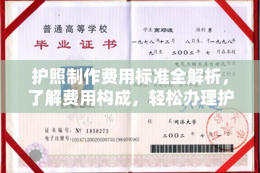 恩平护照制作费用标准全解析，了解费用构成，轻松办理护照